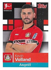 Sticker Kevin Volland - German Football Bundesliga 2019-2020 - Topps