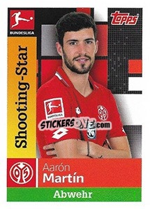 Sticker Aaron Martin - German Football Bundesliga 2019-2020 n. 189 - Topps