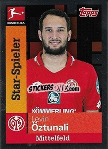 Sticker Levin Öztunali - German Football Bundesliga 2019-2020 - Topps