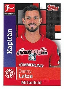 Figurina Danny Latza - German Football Bundesliga 2019-2020 - Topps