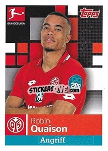 Figurina Robin Quaison - German Football Bundesliga 2019-2020 - Topps