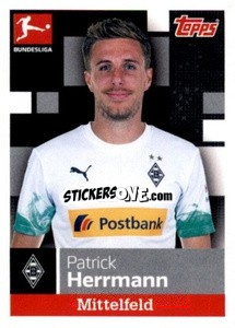 Sticker Patrick Herrmann - German Football Bundesliga 2019-2020 - Topps