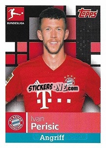 Sticker Ivan Perisic - German Football Bundesliga 2019-2020 n. 224 - Topps