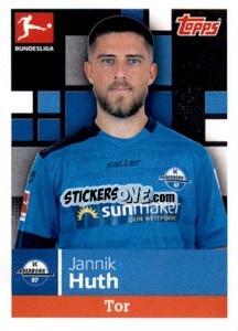 Sticker Jannik Huth - German Football Bundesliga 2019-2020 - Topps