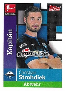 Sticker Christian Strohdiek
