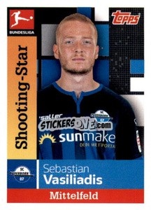 Sticker Sebastian Vasiliadis - German Football Bundesliga 2019-2020 - Topps