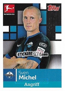 Sticker Sven Michel - German Football Bundesliga 2019-2020 - Topps