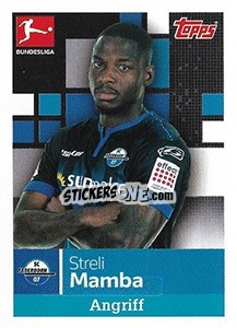 Sticker Streli Mamba - German Football Bundesliga 2019-2020 - Topps