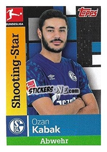 Sticker Ozan Kabak - German Football Bundesliga 2019-2020 - Topps