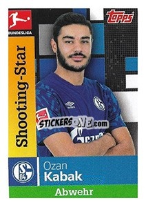 Sticker Ozan Kabak - German Football Bundesliga 2019-2020 n. 250 - Topps