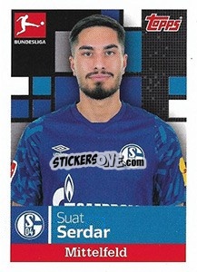 Sticker Suat Serdar - German Football Bundesliga 2019-2020 - Topps