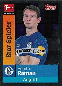 Sticker Benito Raman - German Football Bundesliga 2019-2020 - Topps