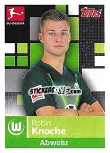 Sticker Robin Knoche - German Football Bundesliga 2019-2020 - Topps