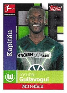 Sticker Josuha Guilavogui - German Football Bundesliga 2019-2020 n. 267 - Topps