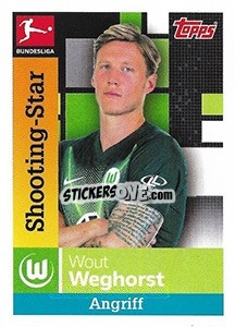 Sticker Wout Weghorst - German Football Bundesliga 2019-2020 n. 272 - Topps