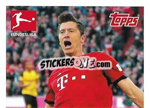 Sticker Robert Lewandowski - German Football Bundesliga 2019-2020 n. 274 - Topps