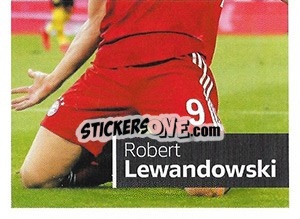 Sticker Robert Lewandowski - German Football Bundesliga 2019-2020 - Topps