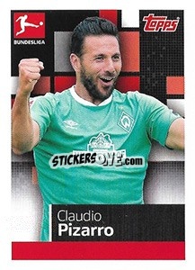 Sticker Claudio Pizarro - German Football Bundesliga 2019-2020 - Topps