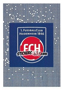 Figurina 1.FC Heidenheim 1946 - German Football Bundesliga 2019-2020 - Topps