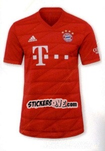 Sticker Trikot (Heim) - Fc Bayern München 2019-2020 n. 8 - Panini