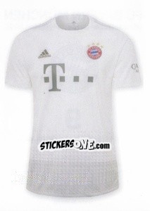 Sticker Trikot (Auswärts) - Fc Bayern München 2019-2020 n. 9 - Panini