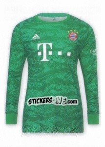 Sticker Trikot (Torwart) - Fc Bayern München 2019-2020 n. 10 - Panini