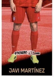 Sticker Javi Martínez (puzzle 2) - Fc Bayern München 2019-2020 n. 50 - Panini