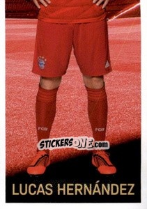 Sticker Lucas Hernández (puzzle 2) - Fc Bayern München 2019-2020 - Panini