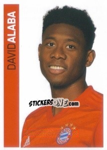 Sticker David Alaba - Fc Bayern München 2019-2020 - Panini