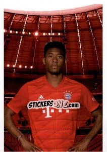 Sticker David Alaba (puzzle 1) - Fc Bayern München 2019-2020 n. 65 - Panini