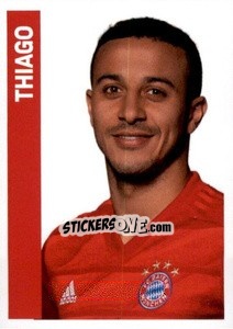 Sticker Thiago Alcántara - Fc Bayern München 2019-2020 - Panini
