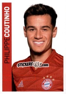 Sticker Philippe Coutinho - Fc Bayern München 2019-2020 n. 83 - Panini