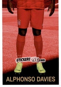 Sticker Alphonso Davies (puzzle 2) - Fc Bayern München 2019-2020 n. 102 - Panini