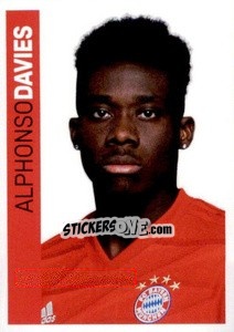 Sticker Alphonso Davies - Fc Bayern München 2019-2020 n. 103 - Panini