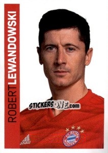 Sticker Robert Lewandowski - Fc Bayern München 2019-2020 - Panini