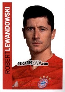 Sticker Robert Lewandowski - Fc Bayern München 2019-2020 n. 112 - Panini