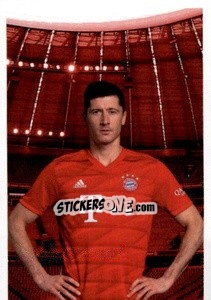 Sticker Robert Lewandowski (puzzle 1) - Fc Bayern München 2019-2020 - Panini