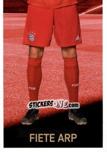 Figurina Fiete Arp (puzzle 2) - Fc Bayern München 2019-2020 n. 126 - Panini