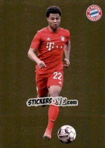 Sticker Serge Gnabry - Fc Bayern München 2019-2020 n. 129 - Panini