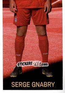 Sticker Serge Gnabry (puzzle 2) - Fc Bayern München 2019-2020 n. 134 - Panini