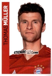 Sticker Thomas Müller - Fc Bayern München 2019-2020 - Panini