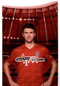 Figurina Thomas Müller (puzzle 1) - Fc Bayern München 2019-2020 - Panini