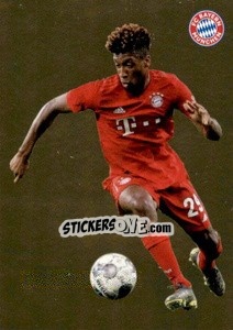 Sticker Kingsley Coman - Fc Bayern München 2019-2020 n. 141 - Panini