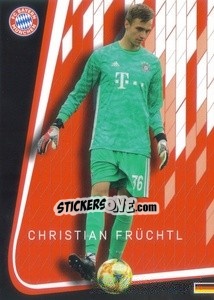 Sticker Christian Früchtl - Fc Bayern München 2019-2020 n. A3 - Panini
