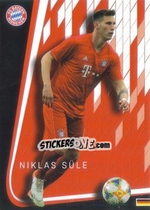 Sticker Niklas Süle - Fc Bayern München 2019-2020 n. A6 - Panini