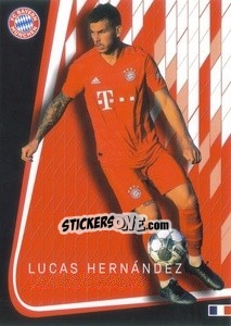 Figurina Lucas Hernandez - Fc Bayern München 2019-2020 - Panini