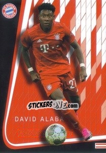 Sticker David Alaba - Fc Bayern München 2019-2020 n. A11 - Panini