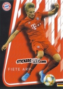 Figurina Fiete Arp - Fc Bayern München 2019-2020 - Panini