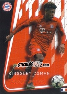 Sticker Kingsley Coman - Fc Bayern München 2019-2020 n. A26 - Panini