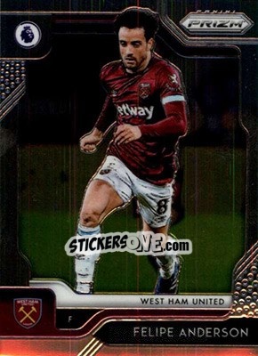 Sticker Felipe Anderson - English Premier League 2019-2020. Prizm. Breakaway version n. 12 - Panini